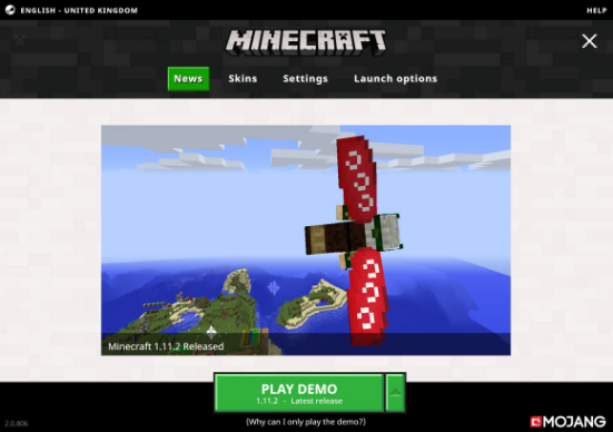 is there a minecraft demo for mac